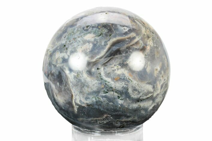 Polished Cosmic Jasper Sphere - Madagascar #241044